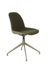 Upholstered Minimalist Swivel Chair (2) | Zuiver | Oroa.com