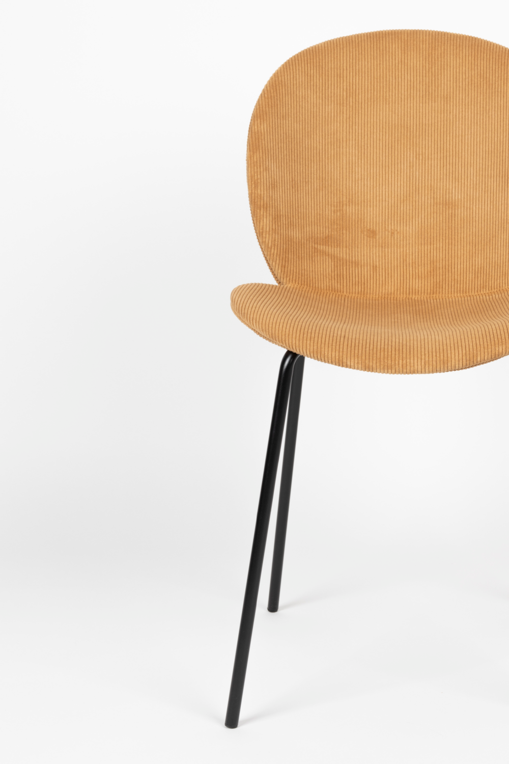 Upholstered Shell Dining Chairs (2) | Zuiver Bonnet | OROA.com