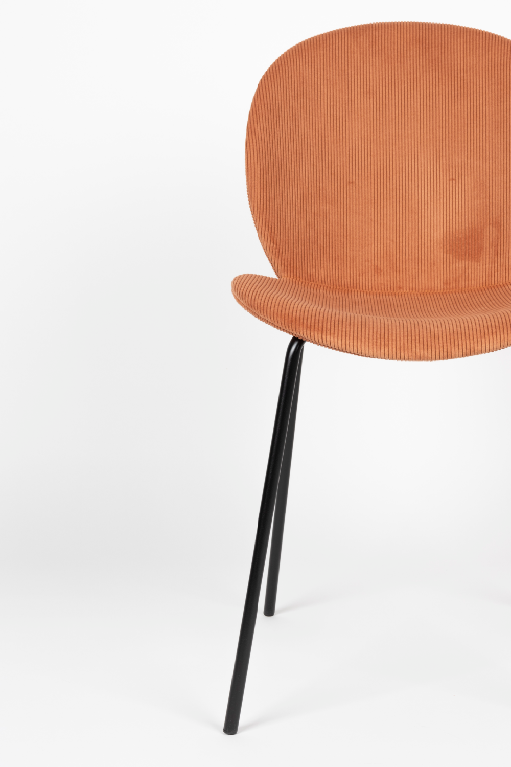 Upholstered Shell Dining Chairs (2) | Zuiver Bonnet | OROA.com