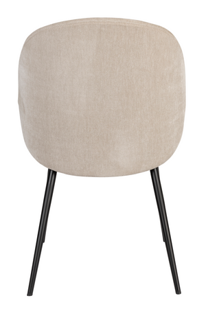 Velvet Curved Dining Chairs (2) | Zuiver Cozy | OROA.com