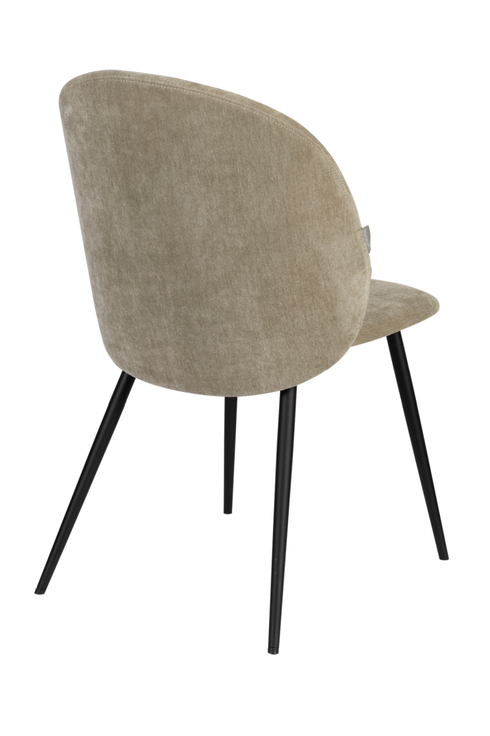 Velvet Curved Dining Chairs (2) | Zuiver Cozy | OROA.com