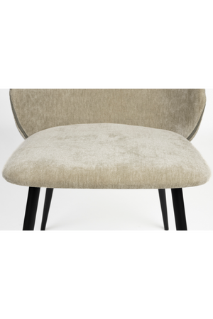 Velvet Curved Dining Chairs (2) | Zuiver Cozy | OROA.com