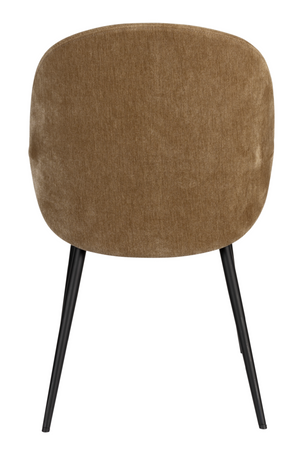 Velvet Curved Dining Chairs (2) | Zuiver Cozy | OROA.com
