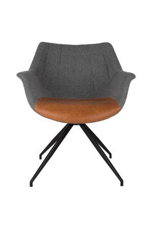 Brown Upholstered Armchairs (2) | Zuiver Doulton | OROA.com