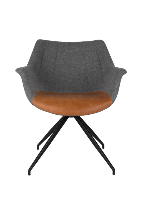 Brown Upholstered Armchairs (2) | Zuiver Doulton | OROA.com