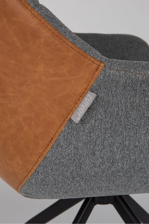 Brown Upholstered Armchairs (2) | Zuiver Doulton | OROA.com