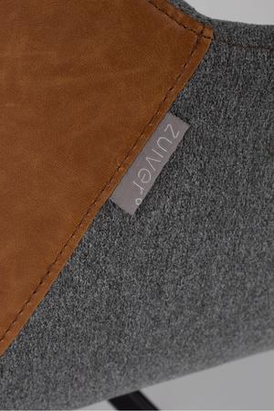 Brown Upholstered Armchairs (2) | Zuiver Doulton | OROA.com