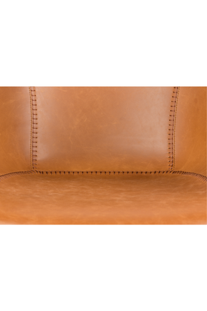 Baseball-Stitched Leather Armchairs (2) | Zuiver Feston | OROA.com