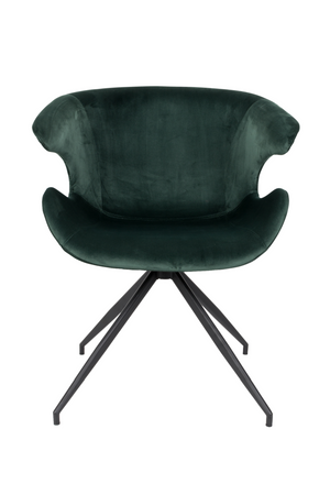 Bucket Seat Velvet Dining Armchairs (2) | Zuiver Mia | Oroa.com