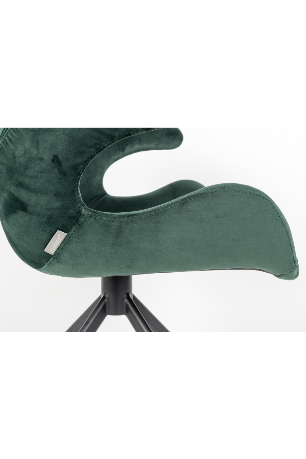 Bucket Seat Velvet Dining Armchairs (2) | Zuiver Mia | Oroa.com
