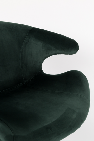 Bucket Seat Velvet Dining Armchairs (2) | Zuiver Mia | Oroa.com