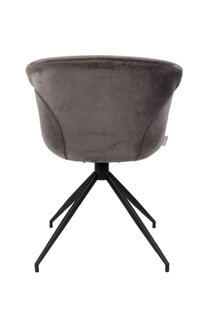 Bucket Seat Velvet Dining Armchairs (2) | Zuiver Mia | Oroa.com