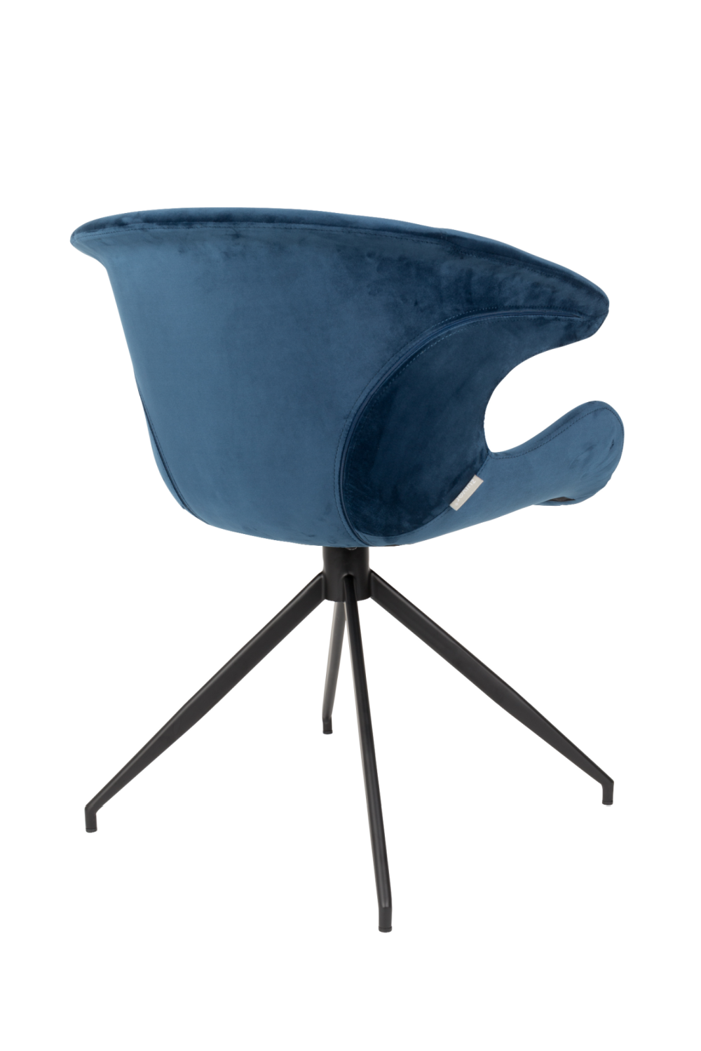 Bucket Seat Velvet Dining Armchairs (2) | Zuiver Mia | Oroa.com