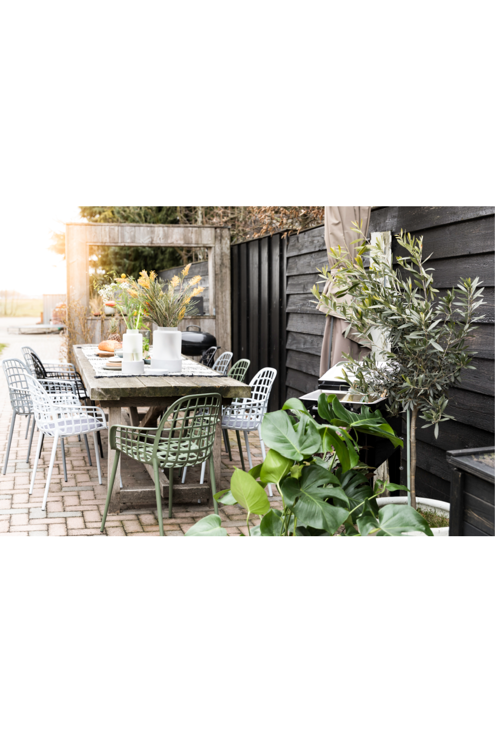 Aluminum Garden Dining Armchairs (2) | Zuiver Albert Kuip | Oroa.com