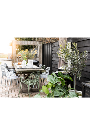 Aluminum Garden Dining Armchairs (2) | Zuiver Albert Kuip | Oroa.com