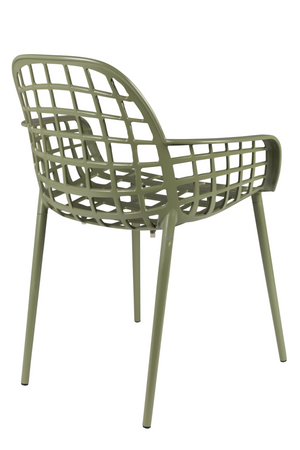 Aluminum Garden Dining Armchairs (2) | Zuiver Albert Kuip | Oroa.com