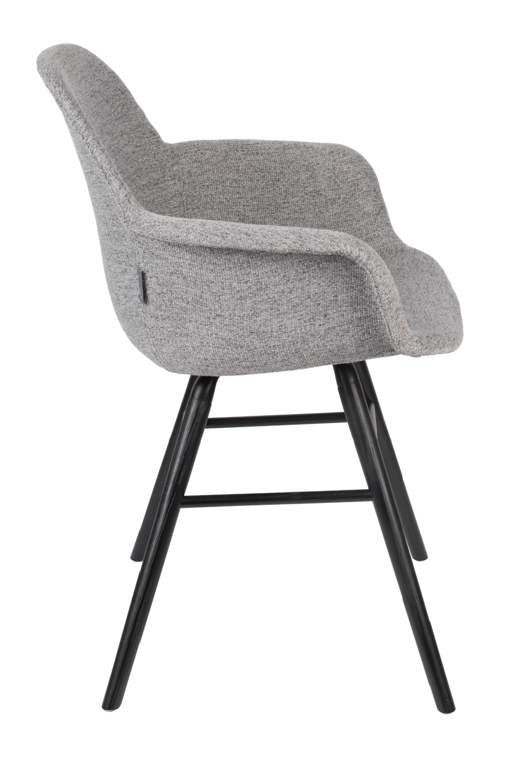 Fabric Upholstered Dining Armchairs (2) | Zuiver Albert Kuip | Oroa.com