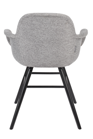 Fabric Upholstered Dining Armchairs (2) | Zuiver Albert Kuip | Oroa.com