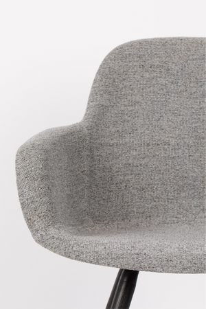 Fabric Upholstered Dining Armchairs (2) | Zuiver Albert Kuip | Oroa.com