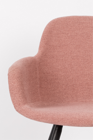 Fabric Upholstered Dining Armchairs (2) | Zuiver Albert Kuip | Oroa.com