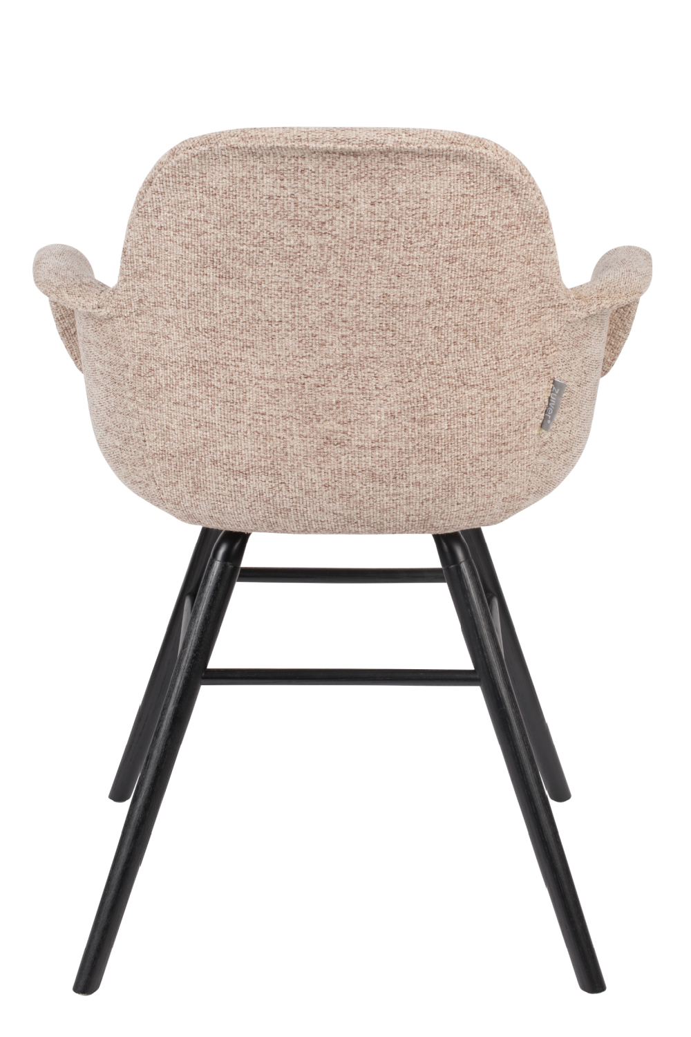 Fabric Upholstered Dining Armchairs (2) | Zuiver Albert Kuip | Oroa.com