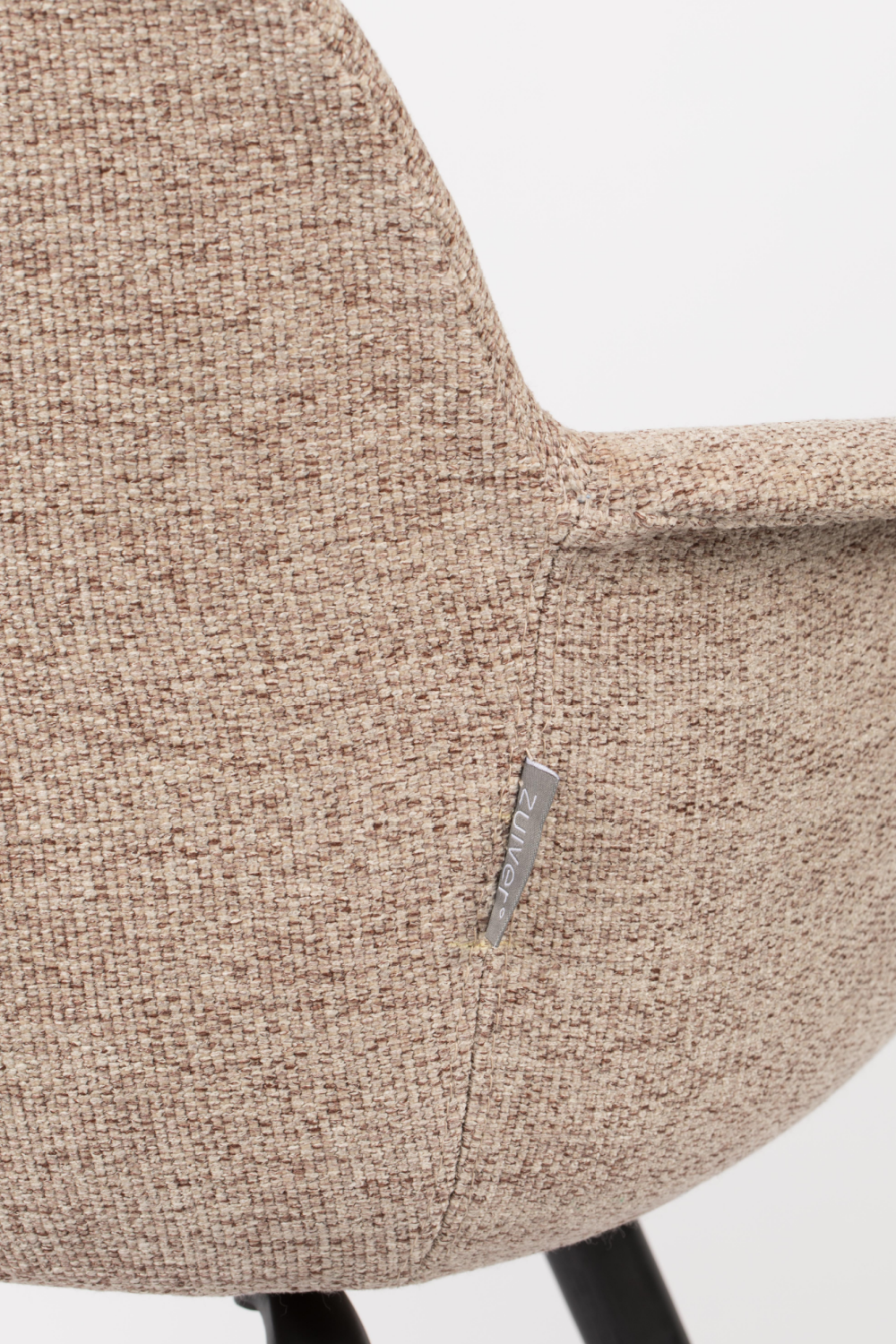 Fabric Upholstered Dining Armchairs (2) | Zuiver Albert Kuip | Oroa.com