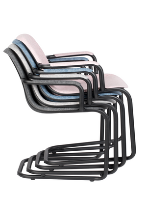 Cantilevered Dining Armchairs (2) | Zuiver Thirsty | Oroa.com