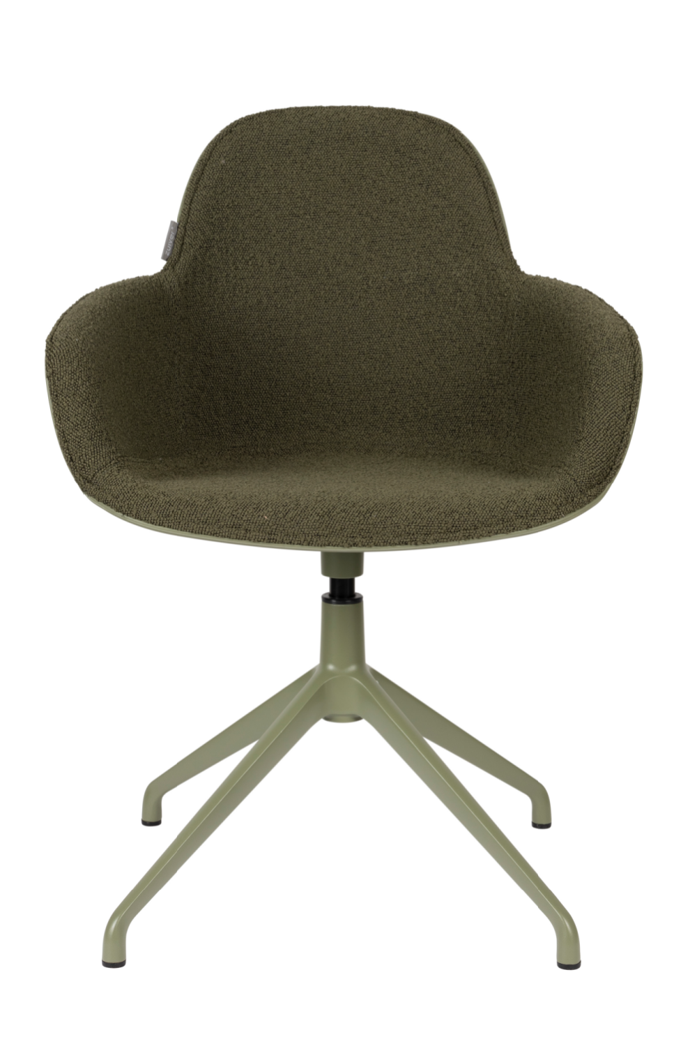 Green Upholstered Swivel Armchairs (2) | Zuiver Albert | Oroatrade