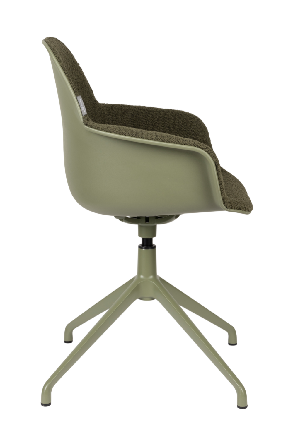 Green Upholstered Swivel Armchairs (2) | Zuiver Albert | Oroatrade