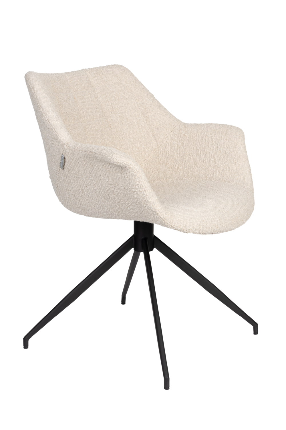 Upholstered Swivel Armchair Set (2) | Zuiver Doulton | OROA.com