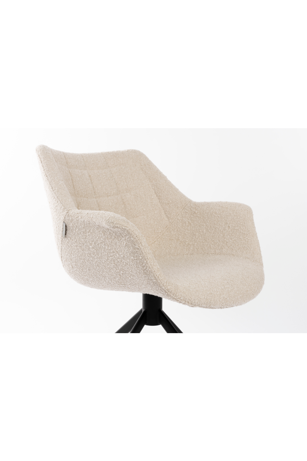 Upholstered Swivel Armchair Set (2) | Zuiver Doulton | OROA.com