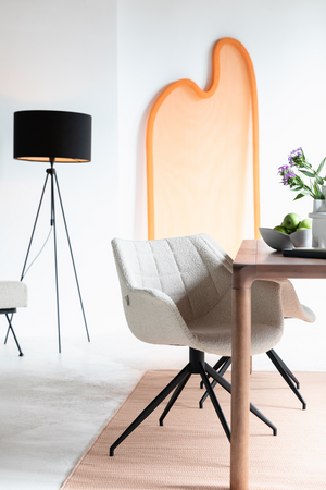 Upholstered Swivel Armchair Set (2) | Zuiver Doulton | OROA.com