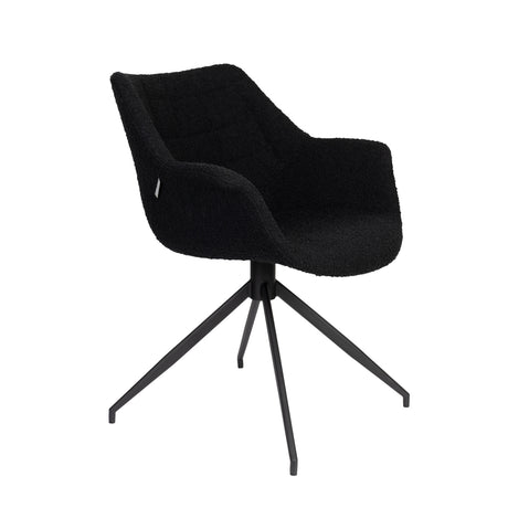   Upholstered Swivel Armchair Set (2) | Oroa.com