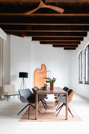 Upholstered Swivel Armchair Set (2) | Zuiver Doulton | OROA.com