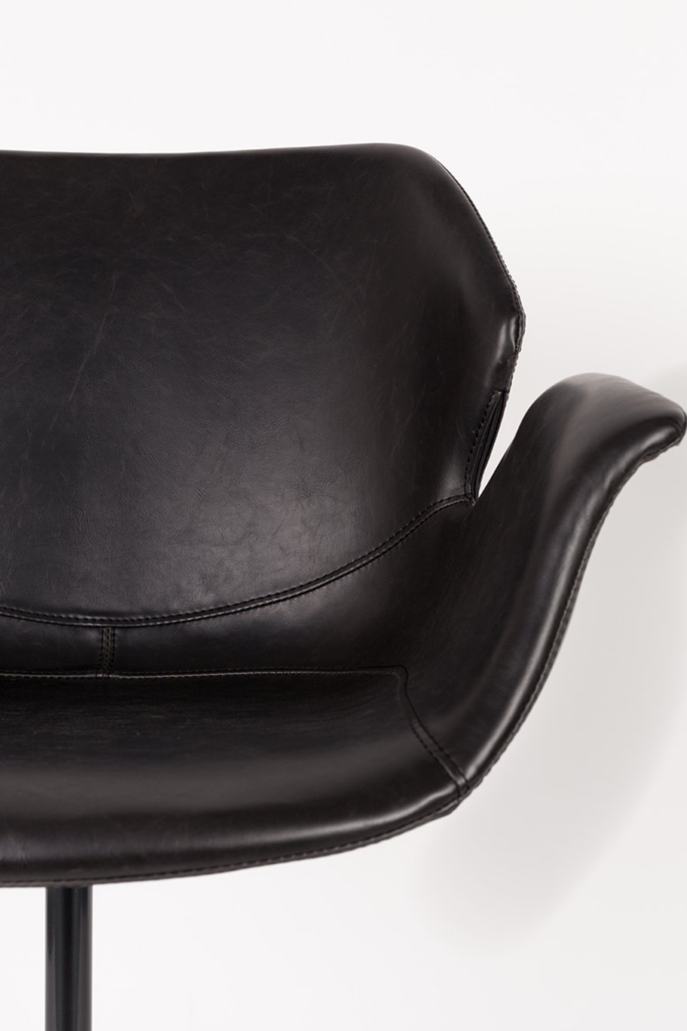 Leather Swivel Office Chair | Zuiver Nikki | Oroa.com