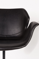 Leather Swivel Office Chair | Zuiver Nikki | Oroa.com