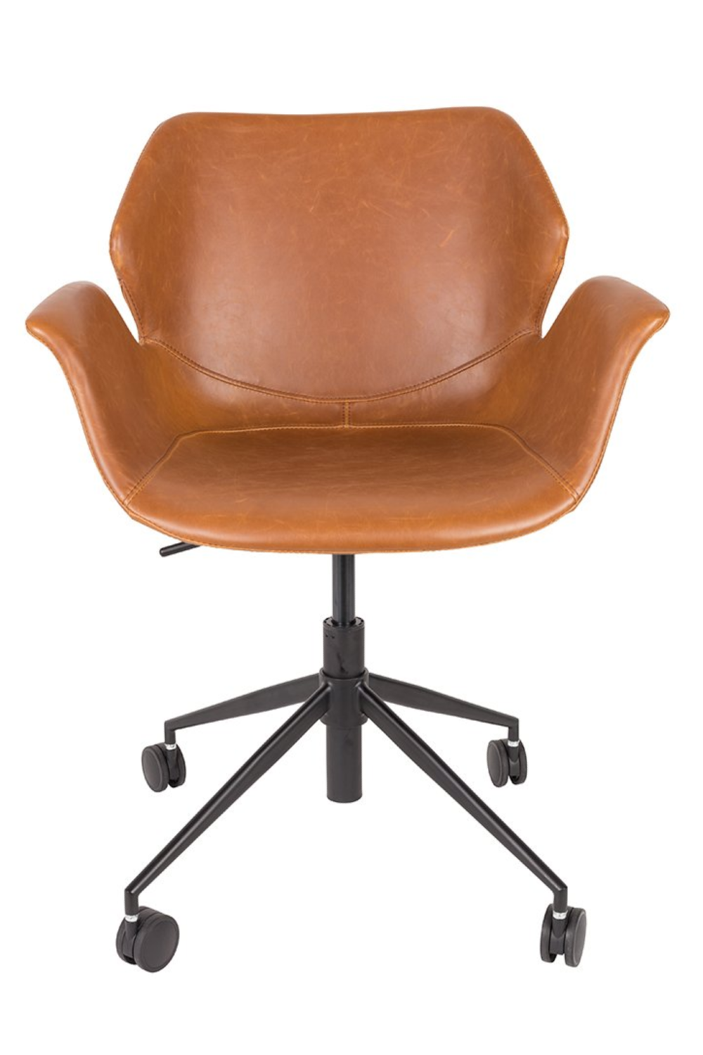 Leather Swivel Office Chair | Zuiver Nikki | Oroa.com
