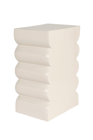 Scalloped Modern Stool | Zuiver Curves | OROA.com
