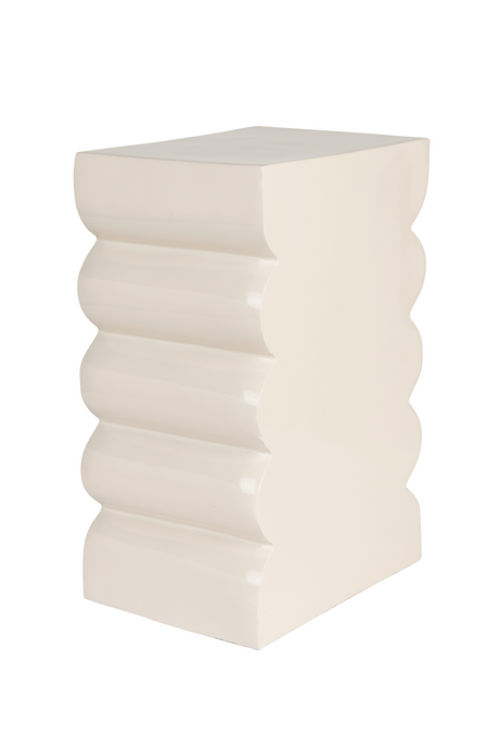 Scalloped Modern Stool | Zuiver Curves | OROA.com