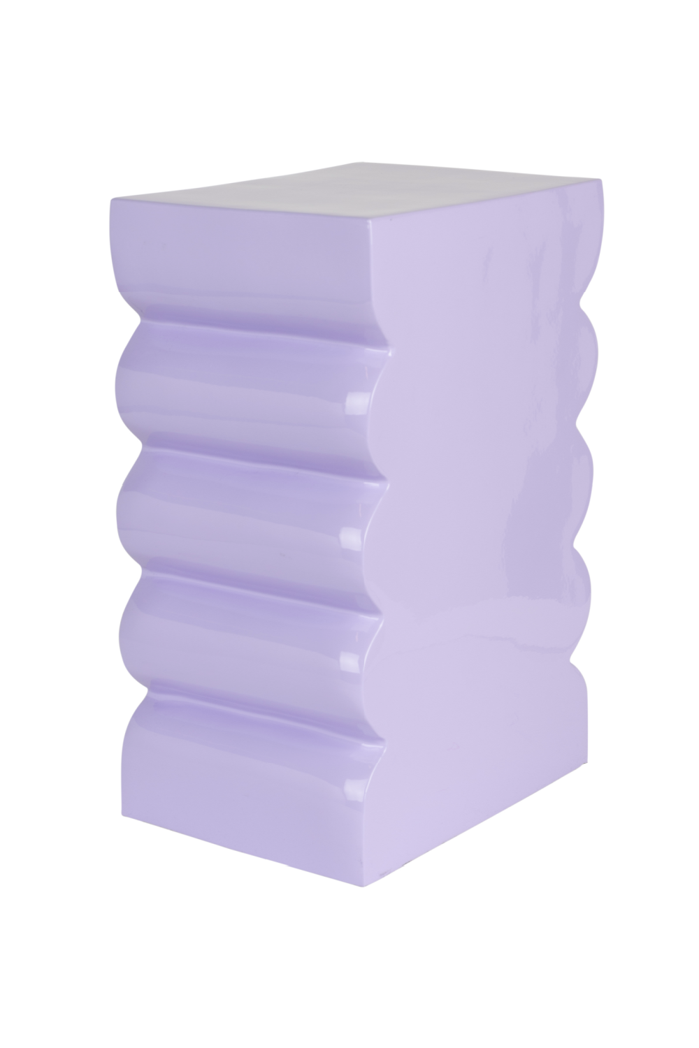 Scalloped Modern Stool | Zuiver Curves | OROA.com