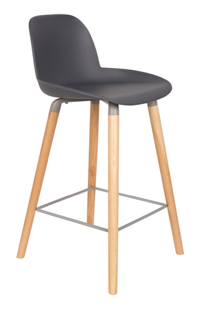 Molded Counter Stools (2) | Zuiver Albert Kuip | OROA.com