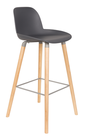 Molded Barstools (2) | Zuiver Albert Kuip | OROA.com