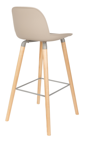 Molded Barstools (2) | Zuiver Albert Kuip | OROA.com