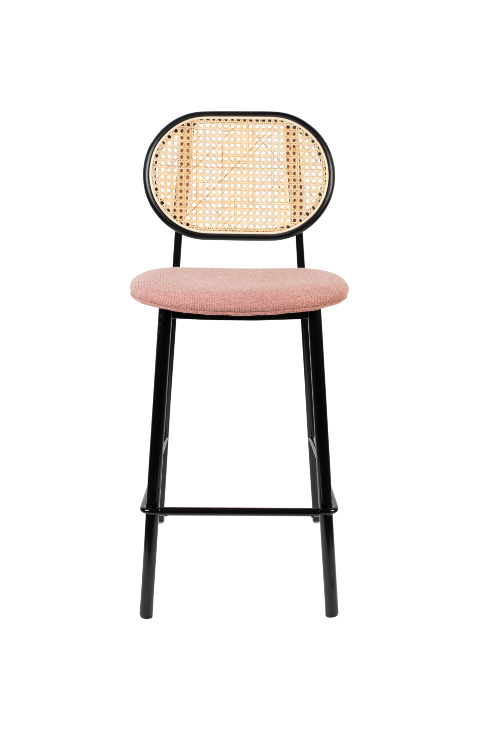 Rattan Backrest Counter Stool | Zuiver Spike | OROA.com