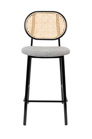 Rattan Backrest Counter Stool | Zuiver Spike | OROA.com