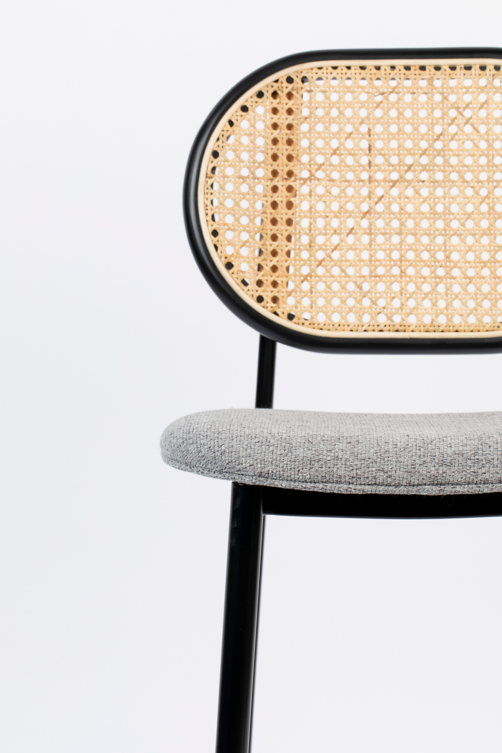 Rattan Backrest Counter Stool | Zuiver Spike | OROA.com