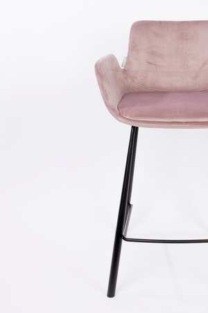 Velvet Upholstered Counter Stools (2) | Zuiver Brit | OROA.com