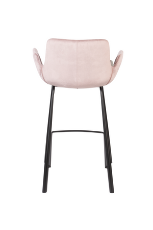 Velvet Upholstered Counter Stools (2) | Zuiver Brit | OROA.com