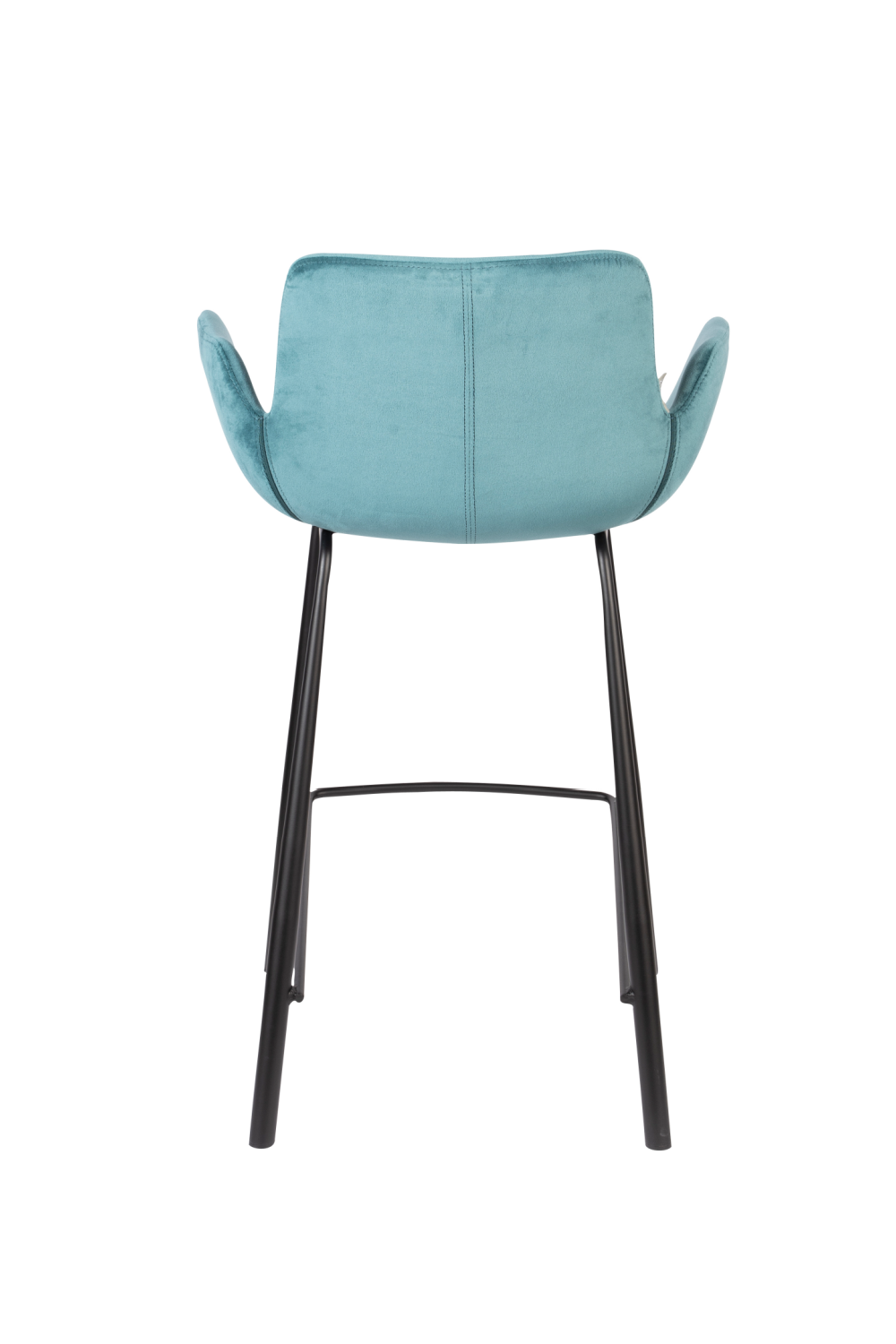 Velvet Upholstered Counter Stools (2) | Zuiver Brit | OROA.com
