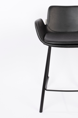 Leather Upholstered Counter Stools (2) | Zuiver Brit | OROA.com